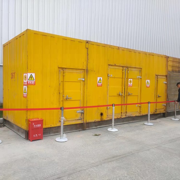 瓜州租赁静音发电机